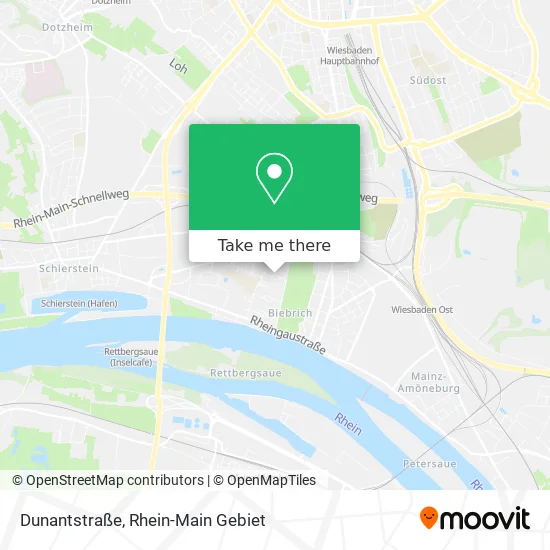 Карта Dunantstraße