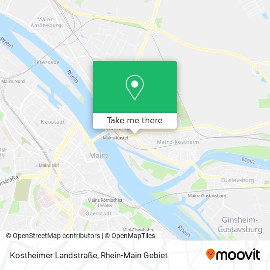 Kostheimer Landstraße map