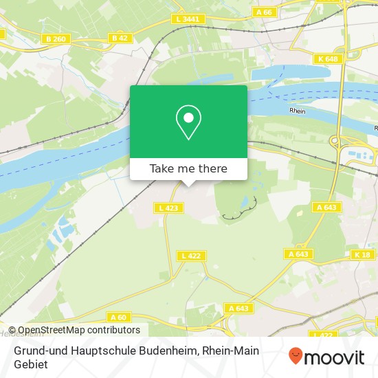 Grund-und Hauptschule Budenheim map