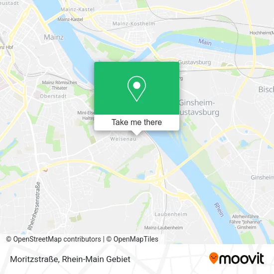 Карта Moritzstraße