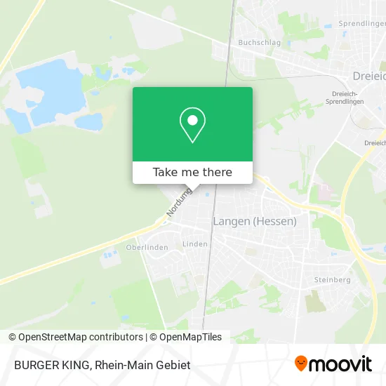 Карта BURGER KING
