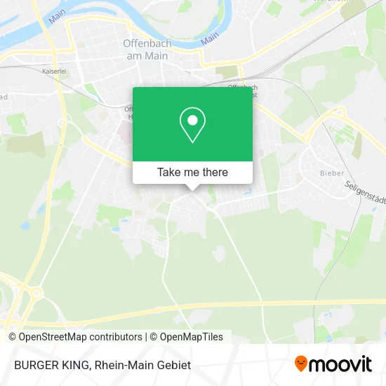 Карта BURGER KING