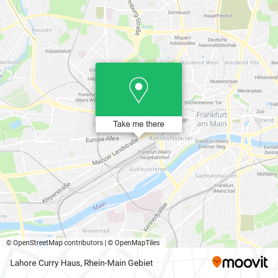 Lahore Curry Haus map