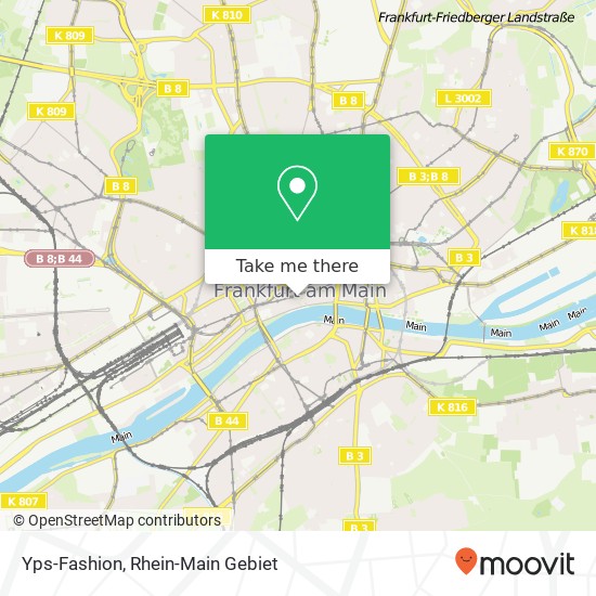 Yps-Fashion, Römerberg Altstadt, 60311 Frankfurt am Main map