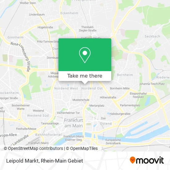 Leipold Markt map