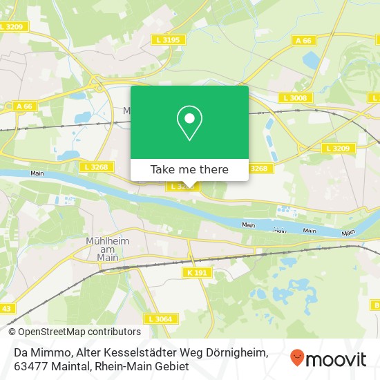 Da Mimmo, Alter Kesselstädter Weg Dörnigheim, 63477 Maintal map