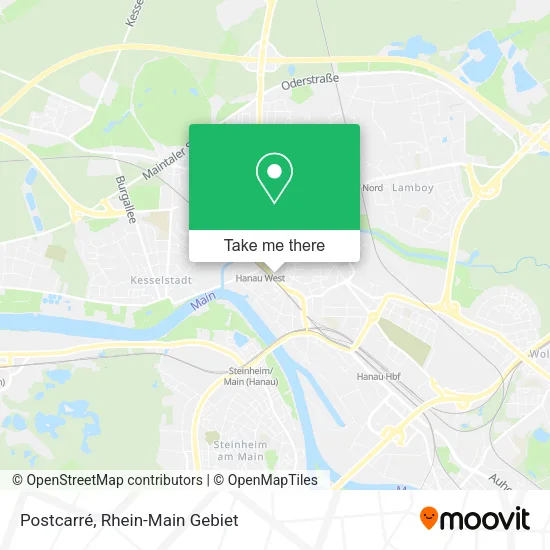 Карта Postcarré