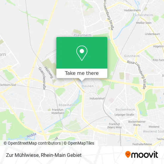 Карта Zur Mühlwiese