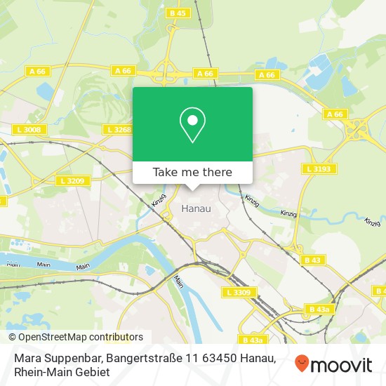 Mara Suppenbar, Bangertstraße 11 63450 Hanau map