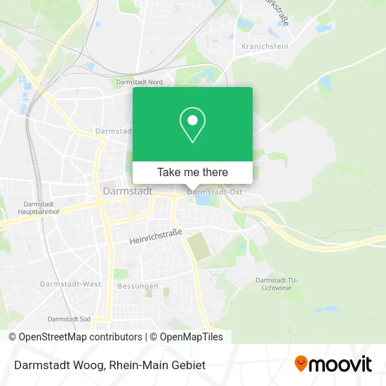 Карта Darmstadt Woog