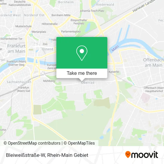 Карта Bleiweißstraße-W