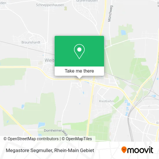 Карта Megastore Segmuller