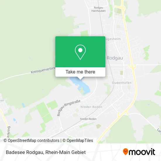 Карта Badesee Rodgau