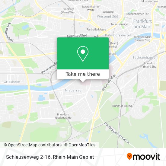 Карта Schleusenweg 2-16