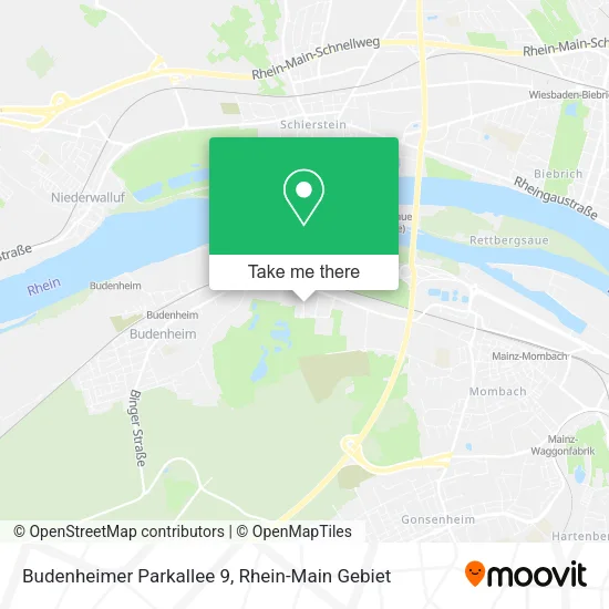 Карта Budenheimer Parkallee 9