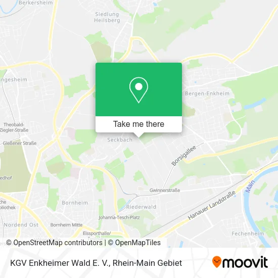 Карта KGV Enkheimer Wald E. V.