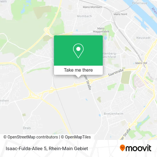Карта Isaac-Fulda-Allee 5