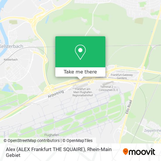 Карта Alex (ALEX Frankfurt THE SQUAIRE)