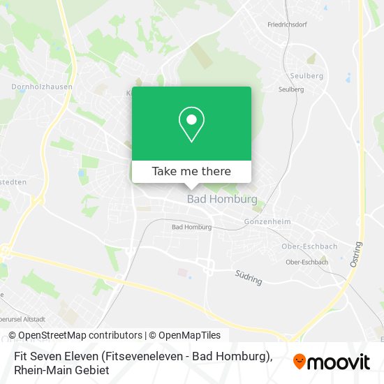 Fit Seven Eleven (Fitseveneleven - Bad Homburg) map