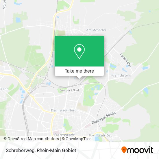 Schreberweg map