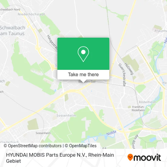Карта HYUNDAI MOBIS Parts Europe N.V.