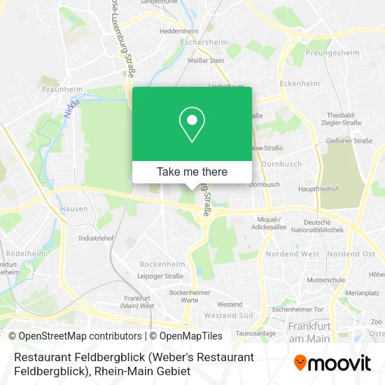 Карта Restaurant Feldbergblick (Weber's Restaurant Feldbergblick)