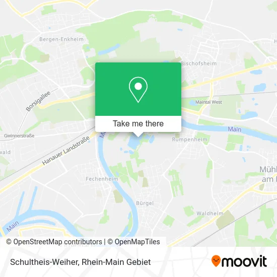 Карта Schultheis-Weiher