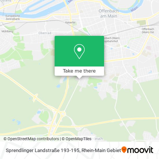 Sprendlinger Landstraße 193-195 map