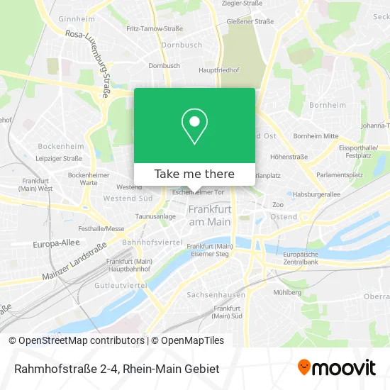 Карта Rahmhofstraße 2-4