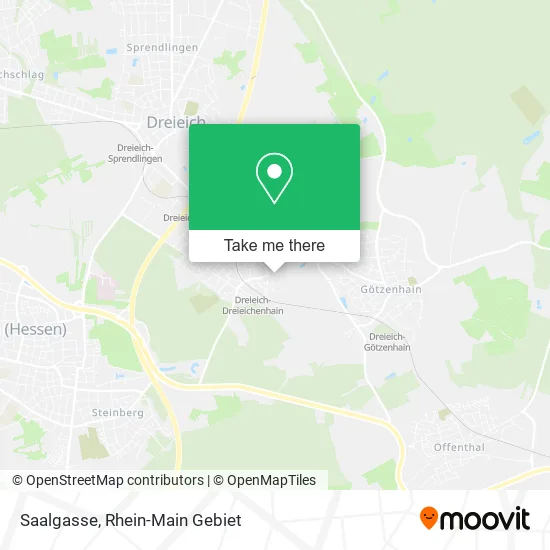 Карта Saalgasse