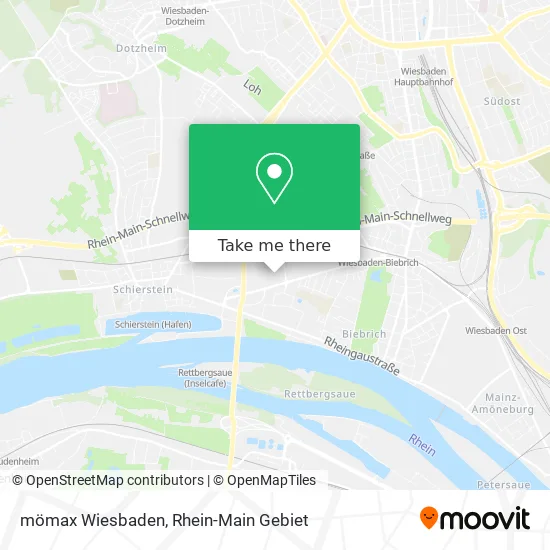 Карта mömax Wiesbaden