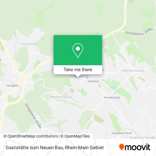 Gaststätte zum Neuen Bau map