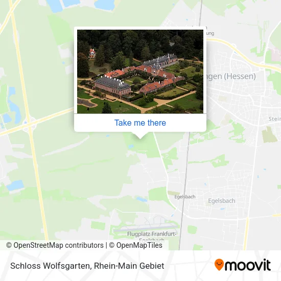 Карта Schloss Wolfsgarten