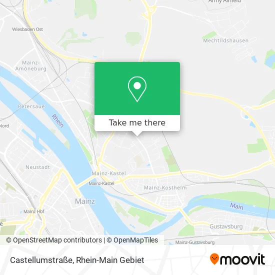 Карта Castellumstraße