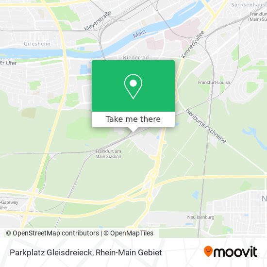 Parkplatz Gleisdreieck map