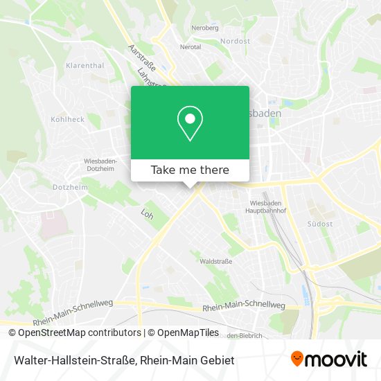 Walter-Hallstein-Straße map