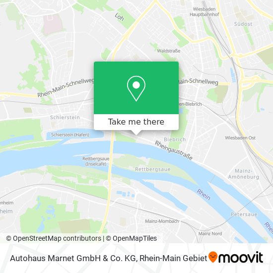 Карта Autohaus Marnet GmbH & Co. KG