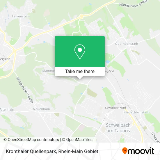 Карта Kronthaler Quellenpark
