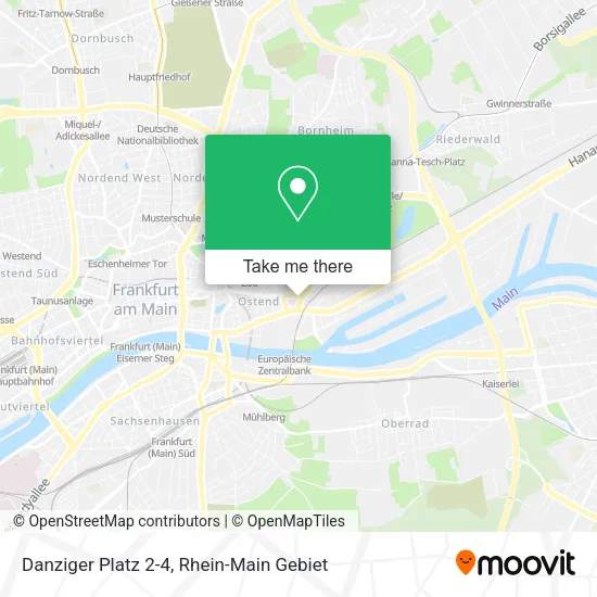 Карта Danziger Platz 2-4
