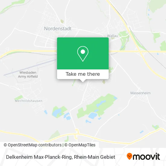 Карта Delkenheim Max-Planck-Ring