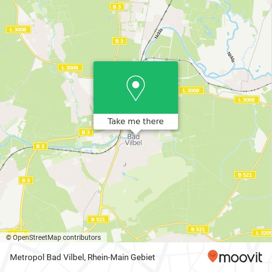 Metropol Bad Vilbel map