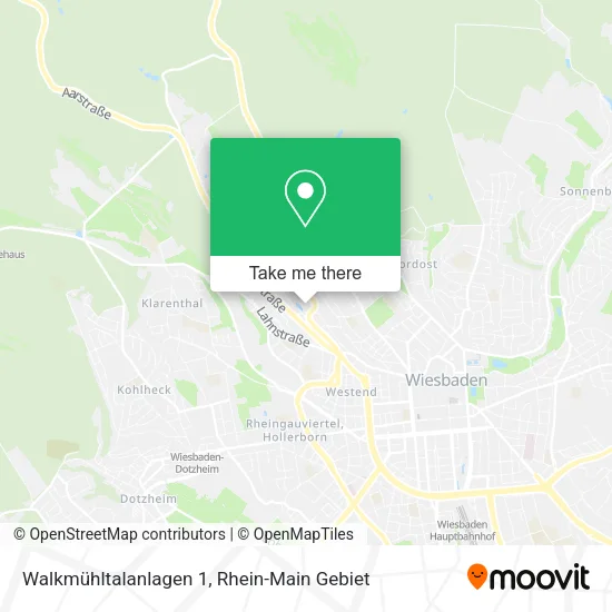 Карта Walkmühltalanlagen 1