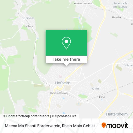 Meena Ma Shanti Förderverein map