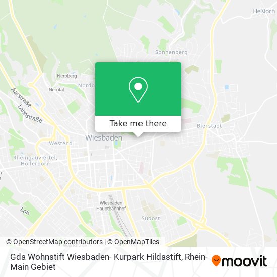 Gda Wohnstift Wiesbaden- Kurpark Hildastift map