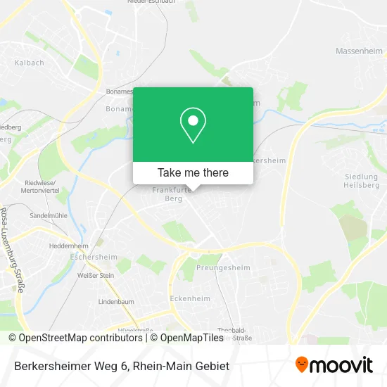 Карта Berkersheimer Weg 6