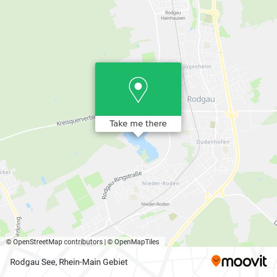 Карта Rodgau See