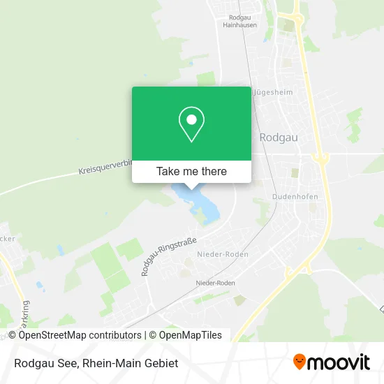 Карта Rodgau See