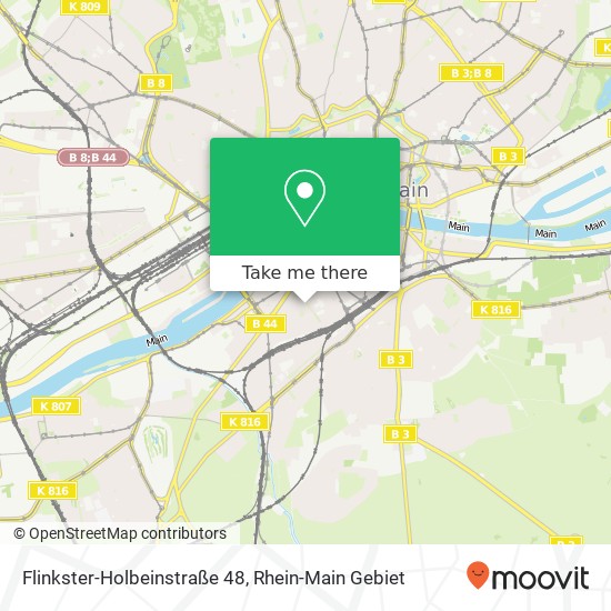 Flinkster-Holbeinstraße 48 map