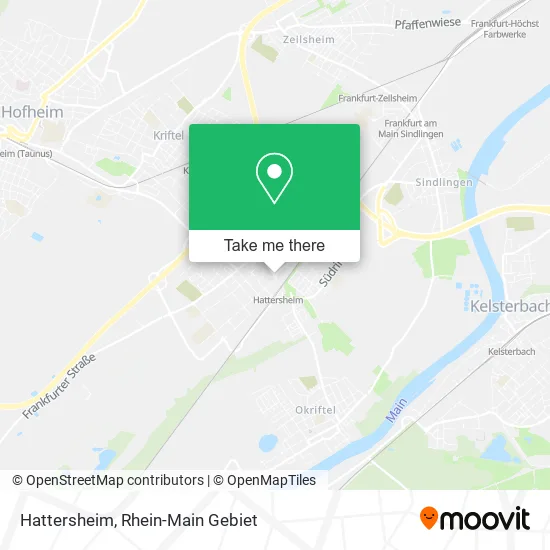 Карта Hattersheim