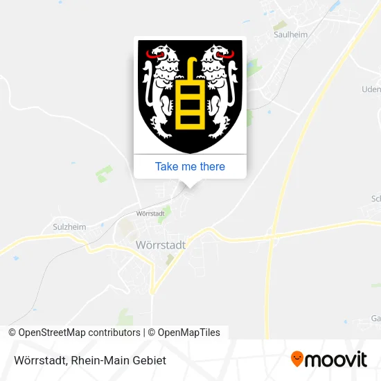 Карта Wörrstadt